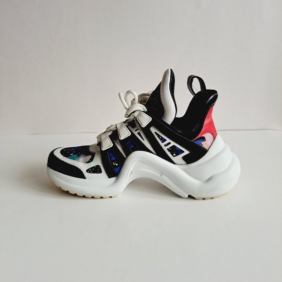 Louis Vuitton Women's Multicolor LV Archlight Sneakers Size 36 / 6 - Picture 5 of 16